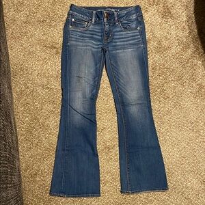 American Eagle Outfitters Blue Flare Jeans